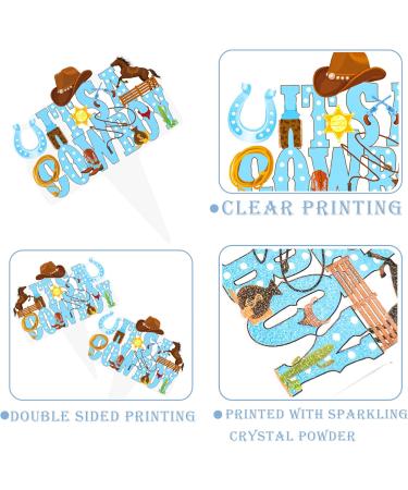 Cowboy Cupcake Cake Toppers Western Theme Cake Topper Cowboy Cake Picks Cake Decoration for Kids Cowboy Birthdays Party Cowgirl Party Supplies Western Decorations - Buy Online on GoSupps.com
