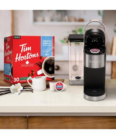 Tim Hortons French Vanilla Coffee Keurig K-Cup Pods Flavoured Medium Roast 30 Count (Imported from Canada) COFFEE French Vanilla 1 count (Pack of 30) - Buy Online on GoSupps.com