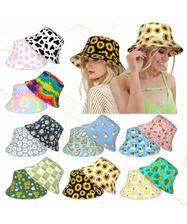 Reversible Pink Flamingo Bucket Hat | Packable Unisex Sun Cap for Outdoor Activities - Buy Online on GoSupps.com