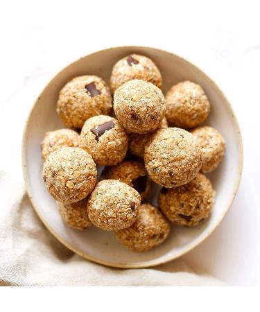 Gluten-Free No-Bake Energy Bites Mix â€“ Oat Chocolate Chip | Vegan & Easy | Makes 24 Balls & Cookies (10.5 oz) - Buy Online on GoSupps.com
