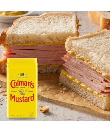Colman's Original Mustard Powder - Vegan English Mustard Flour (24 x 57g) | No Artificial Additives International Shipping Available - Buy Online on GoSupps.com