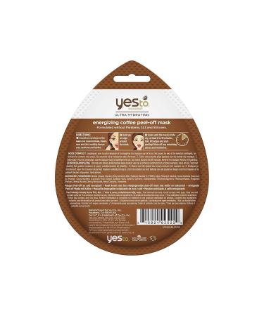 Yes To Coconut Coffee Peel-Off Mask | Ultra-Hydrating Mask for Dry Skin | Energizing Coconut & Coffee | 1-Pack - Buy Online on GoSupps.com