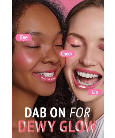 Vegan Collagen Lip Glass Balm | Hydrating Moisturizing Lip Care in 9 Colors | No Animal Testing | Shy Pink 0.06 oz - Buy Online on GoSupps.com