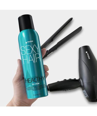 SexyHair Healthy Re-Dew Conditioning Dry Oil and Restyler 5.1 Oz | Moisture Smoothness Manageability and Shine | Tames Frizz | All Hair Types - Buy Online on GoSupps.com