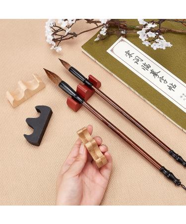 PH PandaHall 8pcs Fire Shaped Painting Brush Rest Stand & Holder - Calligraphy Practice Tool - Buy Online on GoSupps.com