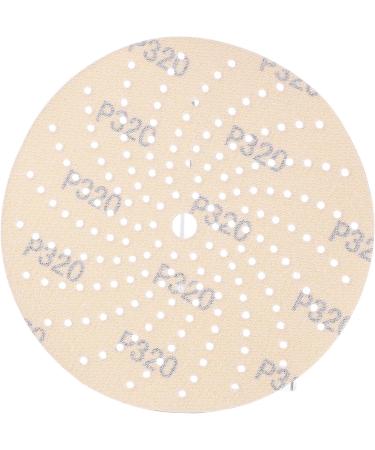  PUNELE 320 Grit 6 Inch Ceramic Abrasive Disc with Porous Design Long Life Hook and Loop Back for Car Wood and Metal Suitable for Automotive Sliding Polishing  - Buy Online on GoSupps.com