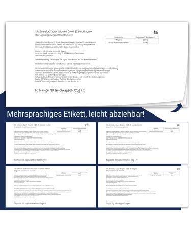 Life Extension Super Ubiquinol 200mg with Shilajit - Kaneka-Q10 30 Softgels Gluten Free Non-GMO Laboratory Tested - Boost Energy & Heart Health - Buy Online on GoSupps.com