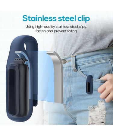 EEweca Fitbit Luxe Clip Holder - Compatible with Fitbit Luxe Sangria - Buy Online on GoSupps.com