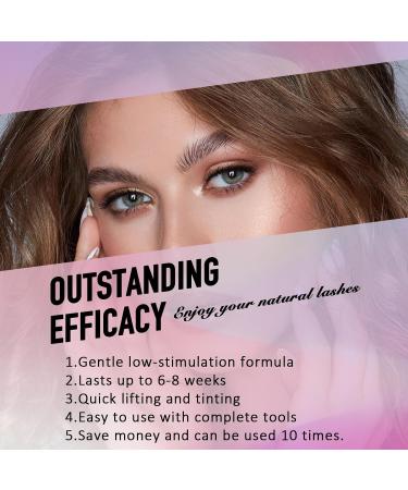 Libeauty Lash Lift and Tint Kit - Black Fast Curling & Coloring Perm with L&C Shapes - Salon & Home Use - Buy Online on GoSupps.com