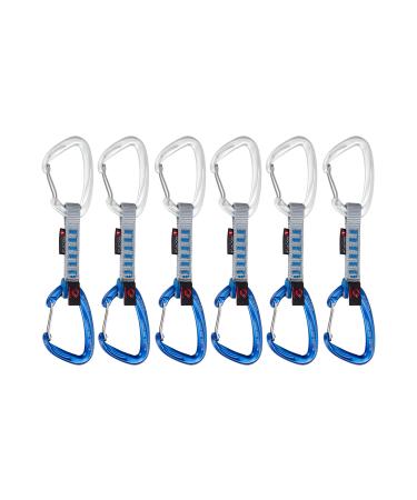Mammut Crag Wire Indicator Quickdraw 6 Pack Silver/Ultramarine 10cm