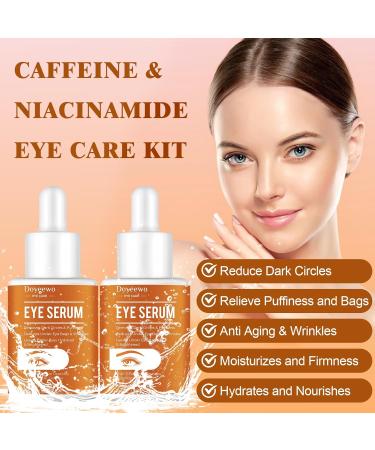 Shop Birthday Gifts for Women | Caffeine Eye Serum for Dark Circles & Puffy Eyes Treatment - Buy Online on GoSupps.com