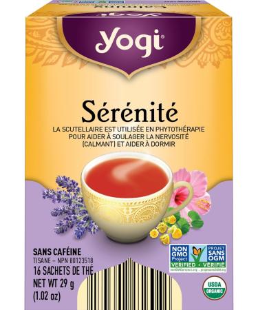 Yogi Tea - Calming (6 Pack) - With Chamomile Skullcap and Lavender - Caffeine Free Organic Herbal Tea - 96 Tea Bags - Buy Online on GoSupps.com