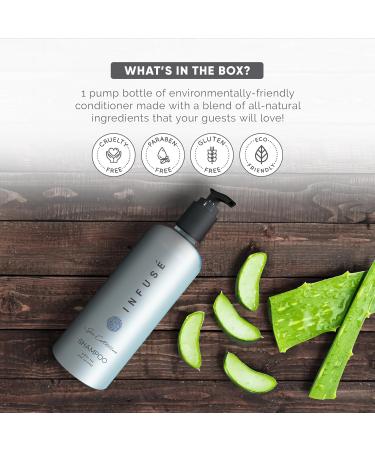 Terra Pure Infuse White Tea & Coconut Shampoo - 400 ml | Nourishing Softening & Eco-Friendly Hair Care - Buy Online on GoSupps.com