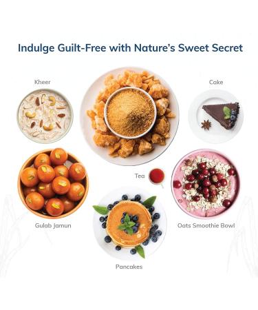 Jaggery Powder (Cane Sugar) 1kg Gur Powder - Unrefined Non-GMO and Gluten-Free Natural Sweetener for Cooking and Baking - Buy Online on GoSupps.com