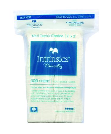 Intrinsics Nail Tech's Choice - 2x2 Cotton Filled Gauze 200 Count