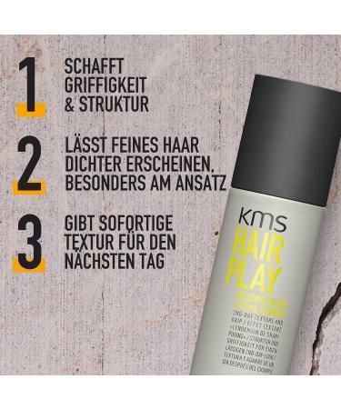 KMS HAIRPLAY brass cream for 2ndday look and grip 150 ml - Buy Online on GoSupps.com