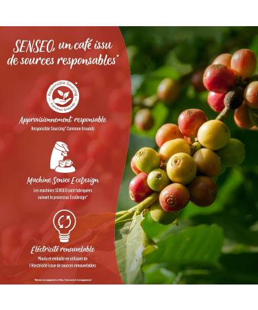 SENSEO - 320 Colombian Espresso Coffee Pods 100% Arabica Compatible with SENSEO coffee machines. (Pack of 10 x 32 Pods) - Buy Online on GoSupps.com