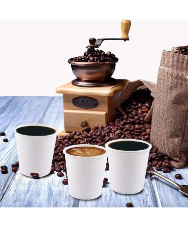 Turbo Bee 300Pack 4oz Disposable Paper Cups - Hot/Cold Beverage Drinking Cup - Bathroom and Mouthwash - White - 300 Pack - Buy Online on GoSupps.com