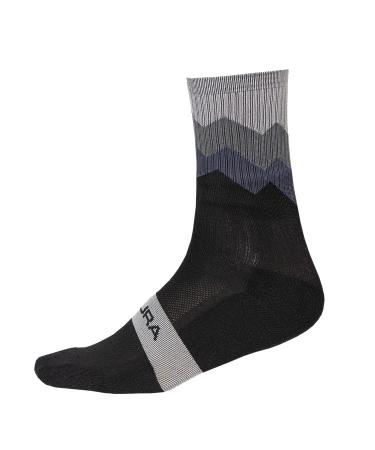 Endura Men's Jagged Cycling Socks L-XL Black