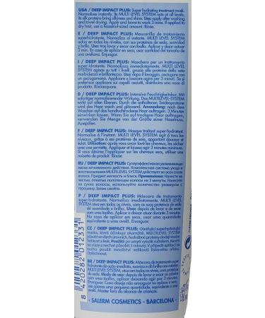 Salerm Keratin Shot Mask Deep Impact Plus 200ml - Intensive Hair Repair - Buy Online on GoSupps.com