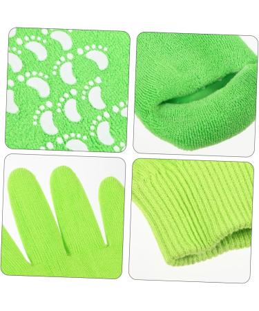 Healeved Moisturizing Socks 1 Set Women moisturizing Gloves Skin Lotion Sock Hands and feet Suit Dry Hand moisturizing Gloves Girl Child Yarn Miss moisturizing Gloves for Female - Buy Online on GoSupps.com