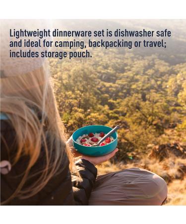 Sea to Summit Delta Light 4-Person Camp Dinnerware Set - Lightweight and Durable - Buy Online on GoSupps.com