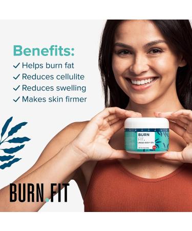 LIVEWELLGARDEN Burn Fit Anti Cellulite Body Gel - Lightweight Pre Workout Skin Firming Gel - Belly Reducer - 8.5 Oz - Buy Online on GoSupps.com
