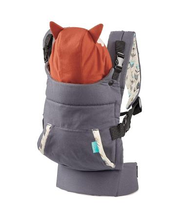 Infantino Cuddle Up Hoodie Baby Carrier Bundle Pack - Fox & Koala | Storage Pocket, Lumbar Support | Newborns to Toddlers 12-40 lbs - Buy Online on GoSupps.com