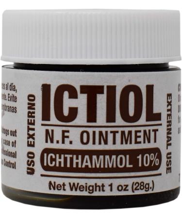 Ichthammol 10% Ointment for Skin Conditions - Fast Relief | ICTIOL - Buy Online on GoSupps.com