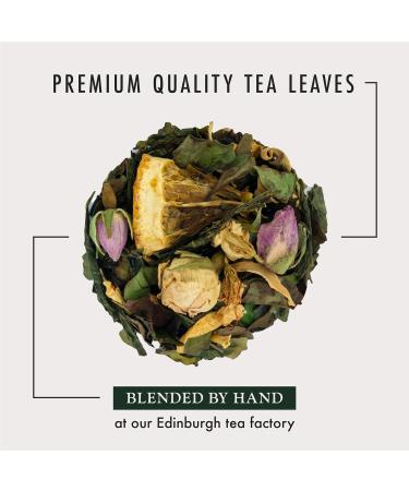 PekoeTea Edinburgh The Orangery Tea - Chinese White & Green Tea with Orange Luxury Signature Blend 40g Loose Leaf Box - Buy Online on GoSupps.com