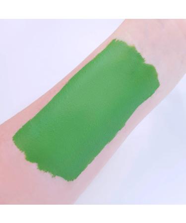 Moon Creations Grass Green Face & Body Makeup 36g - Professional Face Paint for Kids & Adults - Ideal for Fancy Dress, Festivals & Halloween - Buy Online on GoSupps.com