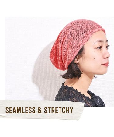 CHARM Linen Beanie Hat: Men's Slouchy & Women's Baggy Knit Cooling Cap in Black - Buy Online on GoSupps.com