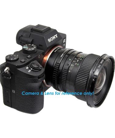 Fotasy Canon FD Lens to E Mount Adapter for Sony Mirrorless Cameras - Compatible with a7, a7R, a7s, a9, a7c, Alpha Series & More - Buy Online on GoSupps.com