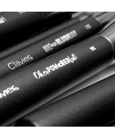 Clavier 'Make Me Blush Baby!' Beveled Blush Brush - Natural Blush Bronzer & Highlighter Application - 32g 165mm Long Premium Wooden Handle - Buy Online on GoSupps.com