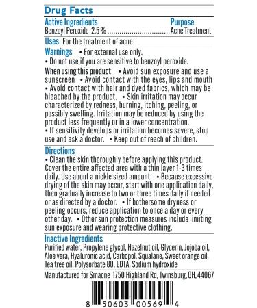 Acne Treatment 30 Day Kit | Tea Tree Oil Benzoyl Peroxide & More - Cystic Acne Starter Size - Buy Online on GoSupps.com