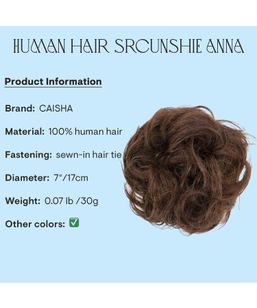 CAISHA 100% Real Hair Thickening Braid Hair Tie & Accessory - Brown H312D (#4) for Effortless Style - Buy Online on GoSupps.com