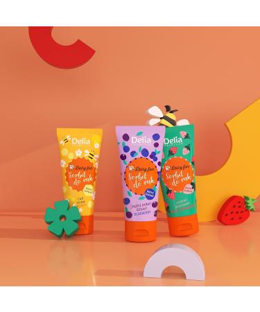  Delia Cosmetics Delia Cosmetics - Dairy Fun - Hand Sorbet - Blueberry - Hydrates Nourishes Firms Renews - Intense Fragrance - Scented and Smooth Skin - Natural Extract - 50 g - Buy Online on GoSupps.com