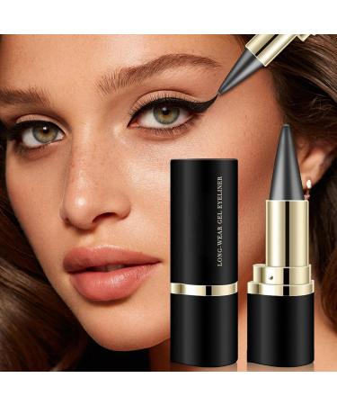  Generisch Dark Gel Liner | Long Lasting Waterproof Eyeliner Pencil - Smudge-Resistant Makeup Pen for Home Night Work Wedding Outdoor Daily Travel  - Buy Online on GoSupps.com