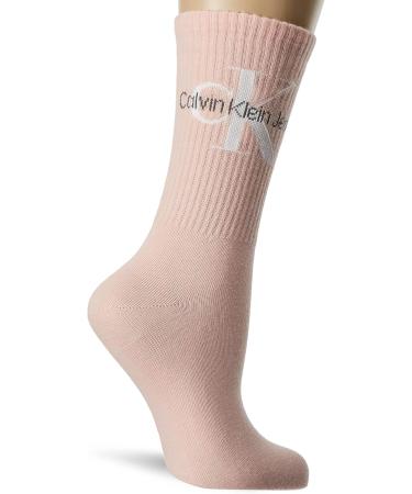Calvin Klein Women's Crew Socks - One Size Pink Combo | International Shipping Available - Buy Online on GoSupps.com
