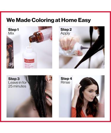 Revlon Colorsilk Permanent Hair Colour Medium Red Brown 44 - 1.00g (Pack of 1) - Buy Online on GoSupps.com