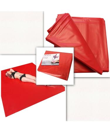 eXODA Incontinence Sheet & Undersheet Mattress Pad - Red 180x220 cm Ideal for Adults & Children - Buy Online on GoSupps.com