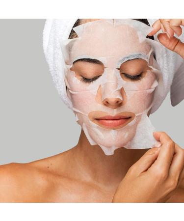 Vlies Masks Cosmetex - 10 Pack Fleece Masks for Face Neck & Cleavage | International Shipping - Buy Online on GoSupps.com