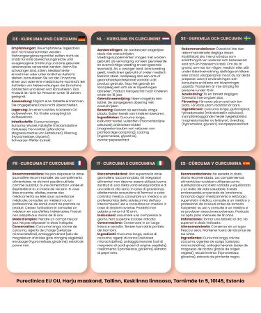 Curcumine de Curcuma - 1000mg x 1080 comprim s (6 bouteilles) Contient 95% de Curcumine Poudre de racine de Curcuma contenant des curcumino des - Buy Online on GoSupps.com