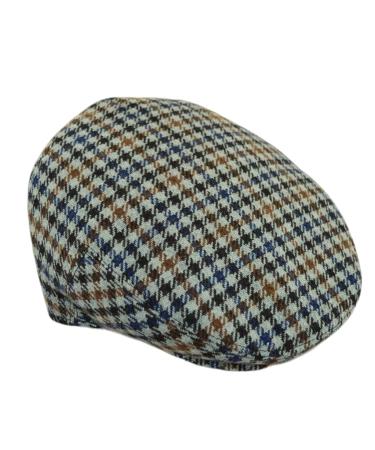 Faith & Sarah Kids Flat Cap for Boys or Girls Tweed Herringbone or Tartan Peak Hats for Toddler and Child 2-12 Years 4-8 Years Blue Tweed - Buy Online on GoSupps.com
