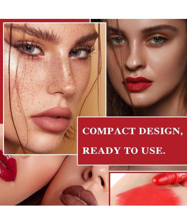 18PCS Mini Capsule Pills Lipstick Set Matte Lip Stain Long Lasting Waterproof Lip Gloss Kit Pill Shaped Lipstick Lip Balm Suit for Women Girls - Buy Online on GoSupps.com