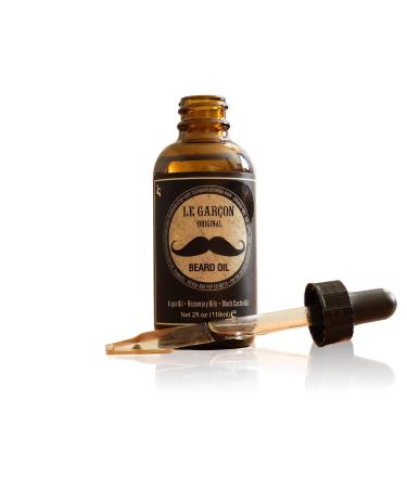 Premium Beard Oil for Grooming | Nourish & Style Your Beard & Mustache with Argan Rosemary & Black Castor Oil - Buy Online on GoSupps.com