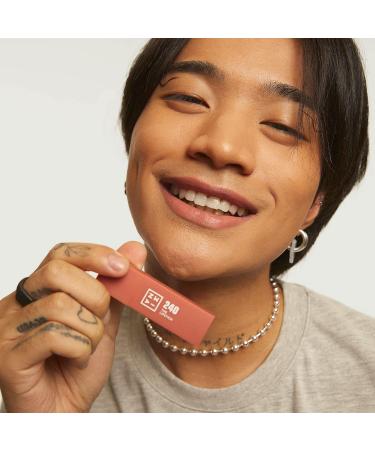 3INA MAKEUP Lipstick 240 - Medium Nude Pink with Vitamin E & Shea Butter - Long Lasting Matte Finish - Vegan & Cruelty Free - Buy Online on GoSupps.com