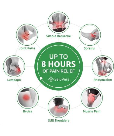 Warming Herbal Pain Relief Patches | Knee & Joint Pain Relief | 12 Count - Buy Online on GoSupps.com