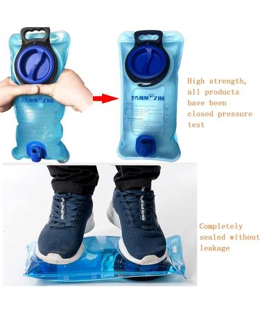 Buy Tannozhe 2L Leak-Proof BPA-Free Drinking Bag - Perfect for Sports & Outdoor Adventures | Water Reservoir with Brushes - Buy Online on GoSupps.com