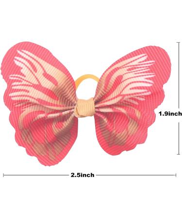 YAKA 24pcs Dog Hair Bows with Rubber Bands | 2.5inch Butterfly Topknot Bows | Pet Grooming Accessories in 12 Colors - Buy Online on GoSupps.com